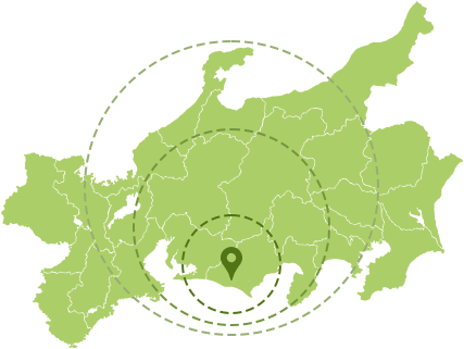 関東〜関西をカバーする信頼のネットワーク